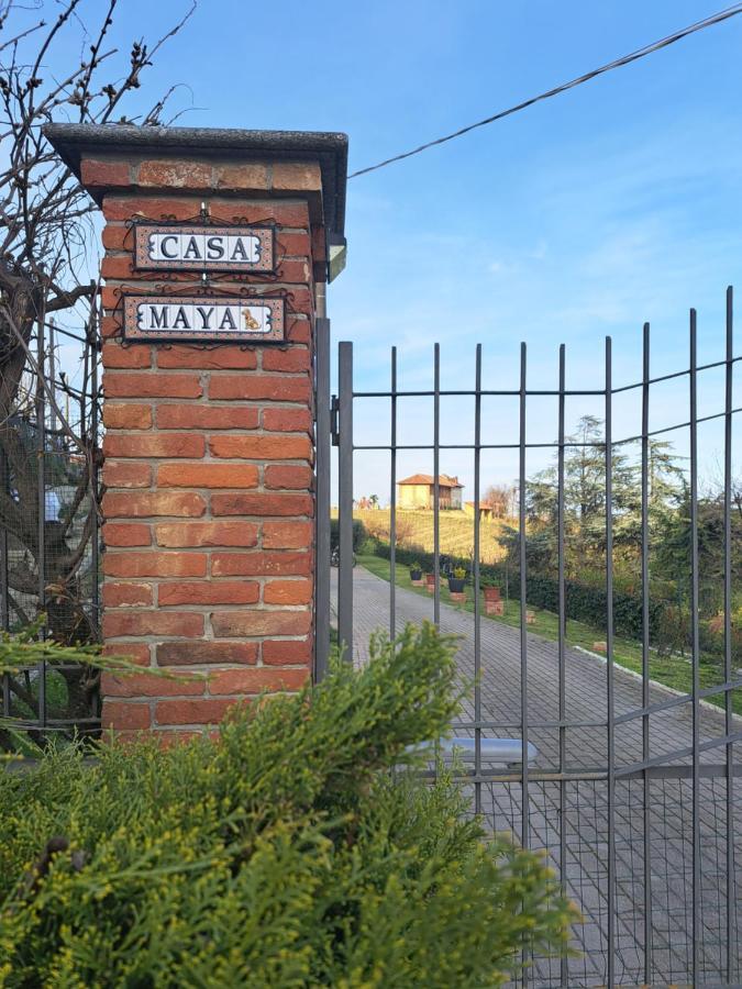 Casa Maya San Martino Alfieri Eksteriør billede